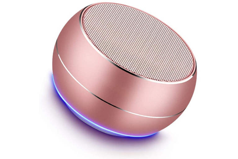 Rose Gold NUBWO Portable Bluetooth Speakers